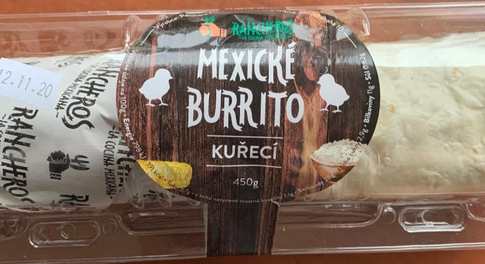 Fotografie - Mexické burrito kuřecí Rancheros