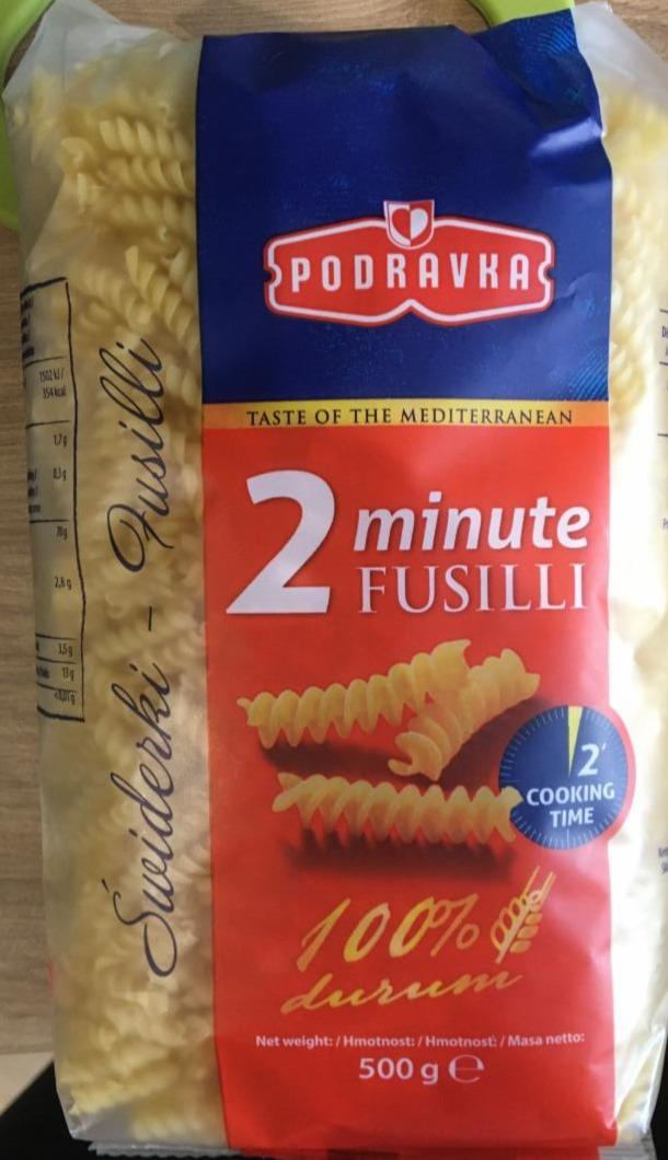 Fotografie - 2 minute Fusilli Podravka