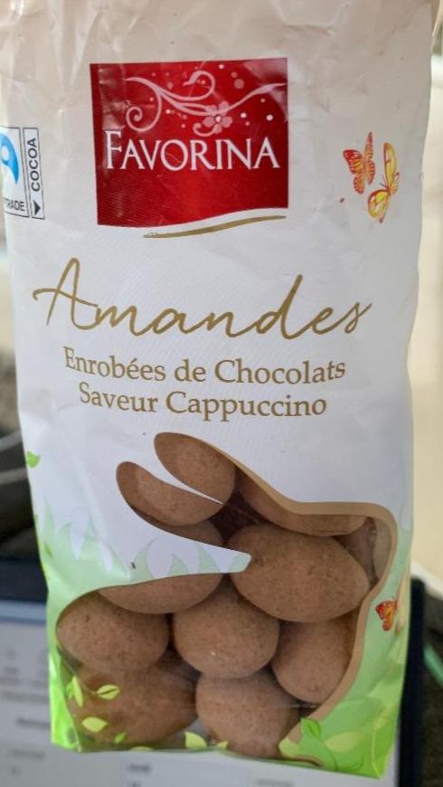 Fotografie - Amandes enrobées de chocolats Saveur Cappuccino Favorina