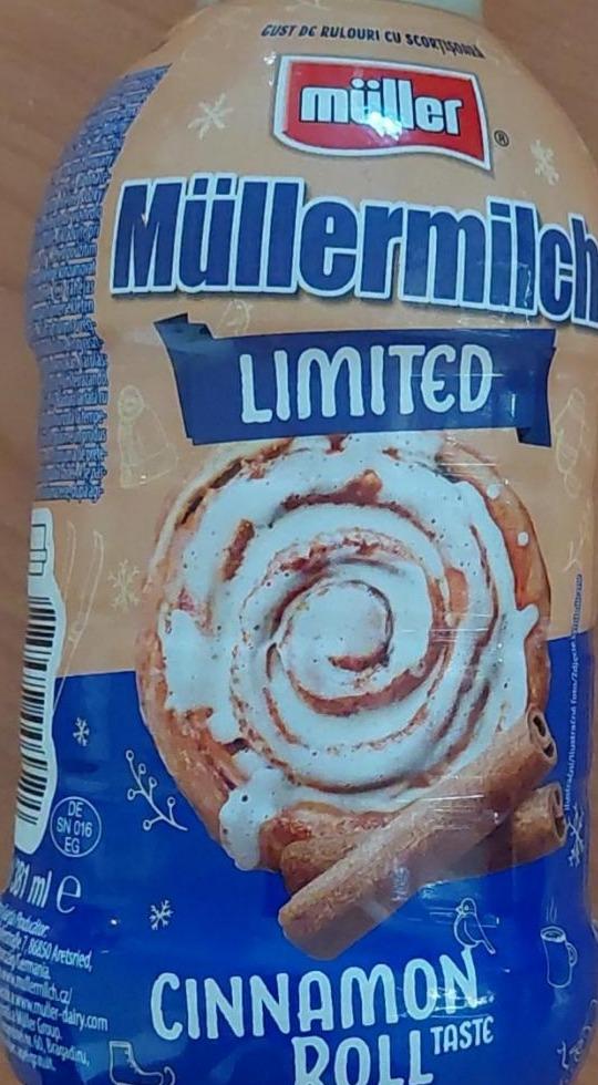 Fotografie - Müllermilch Limited Cinnamon Roll Müller