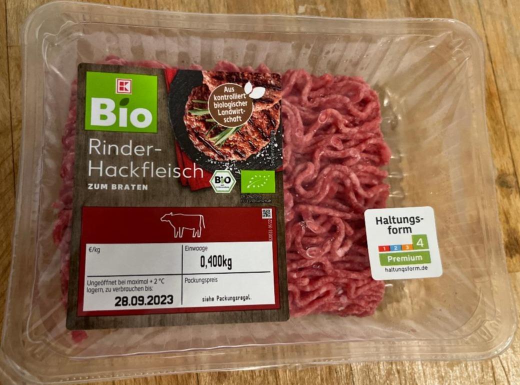 Fotografie - Bio Mleté hovězí maso Rinder Hackfleisch