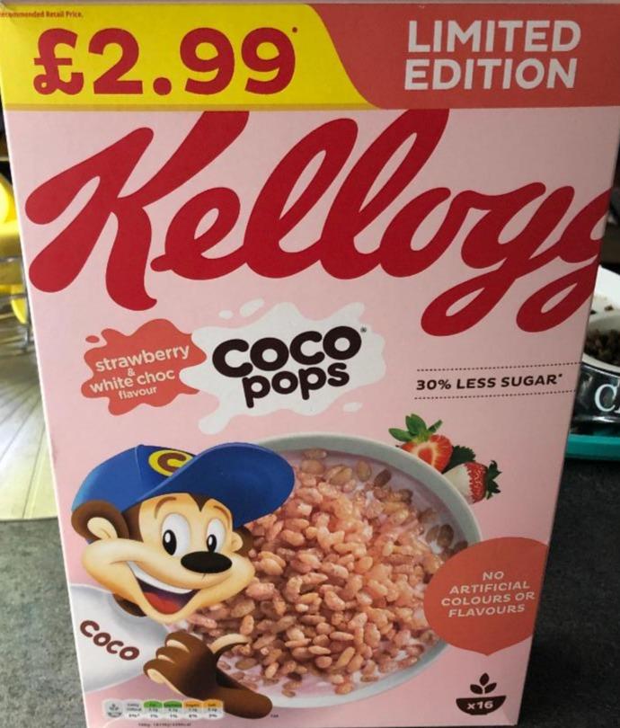 Fotografie - strawberry coco pops Kellogg’s