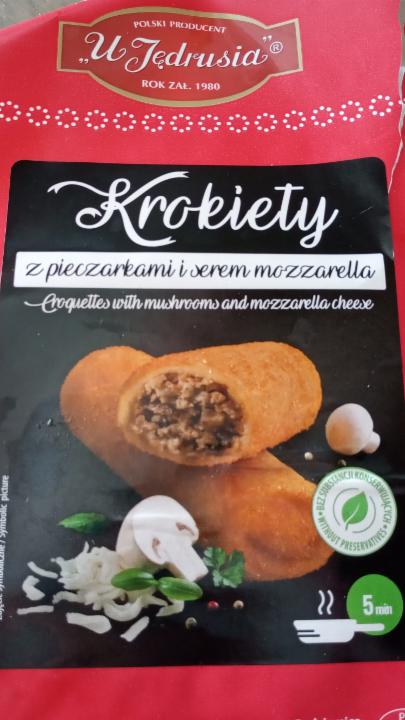 Fotografie - Krokiety z pieczarkami i serem mozzarella