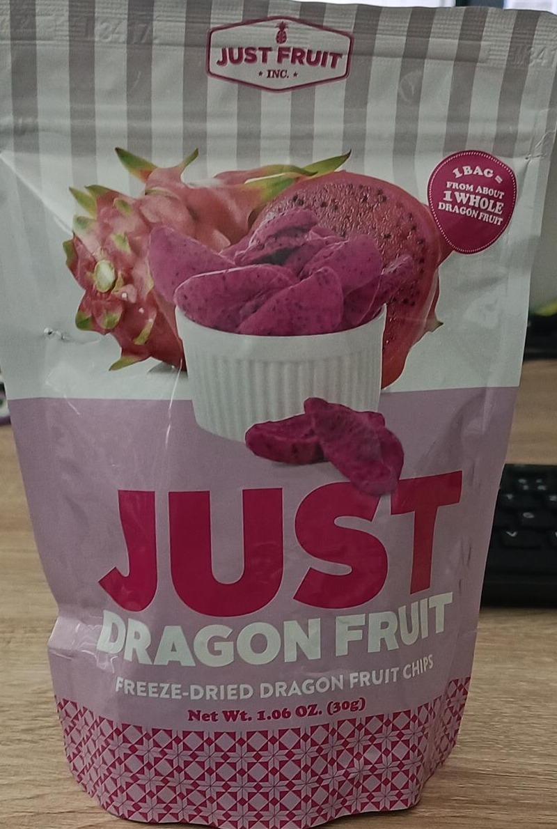 Fotografie - Just dragon fruit freeze-dried chips Just Fruit