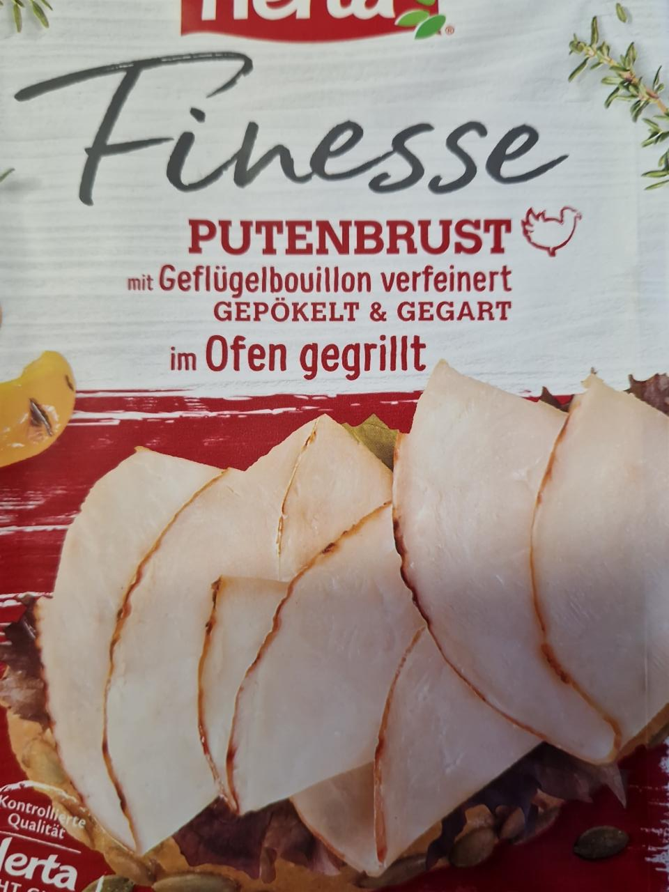 Fotografie - Finesse putenbrust mit Geflügelbouillon verfeinert Herta