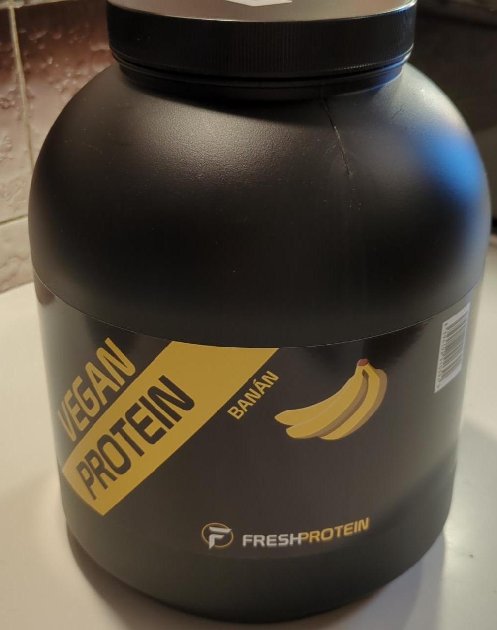 Fotografie - Vegan protein banán Freshprotein