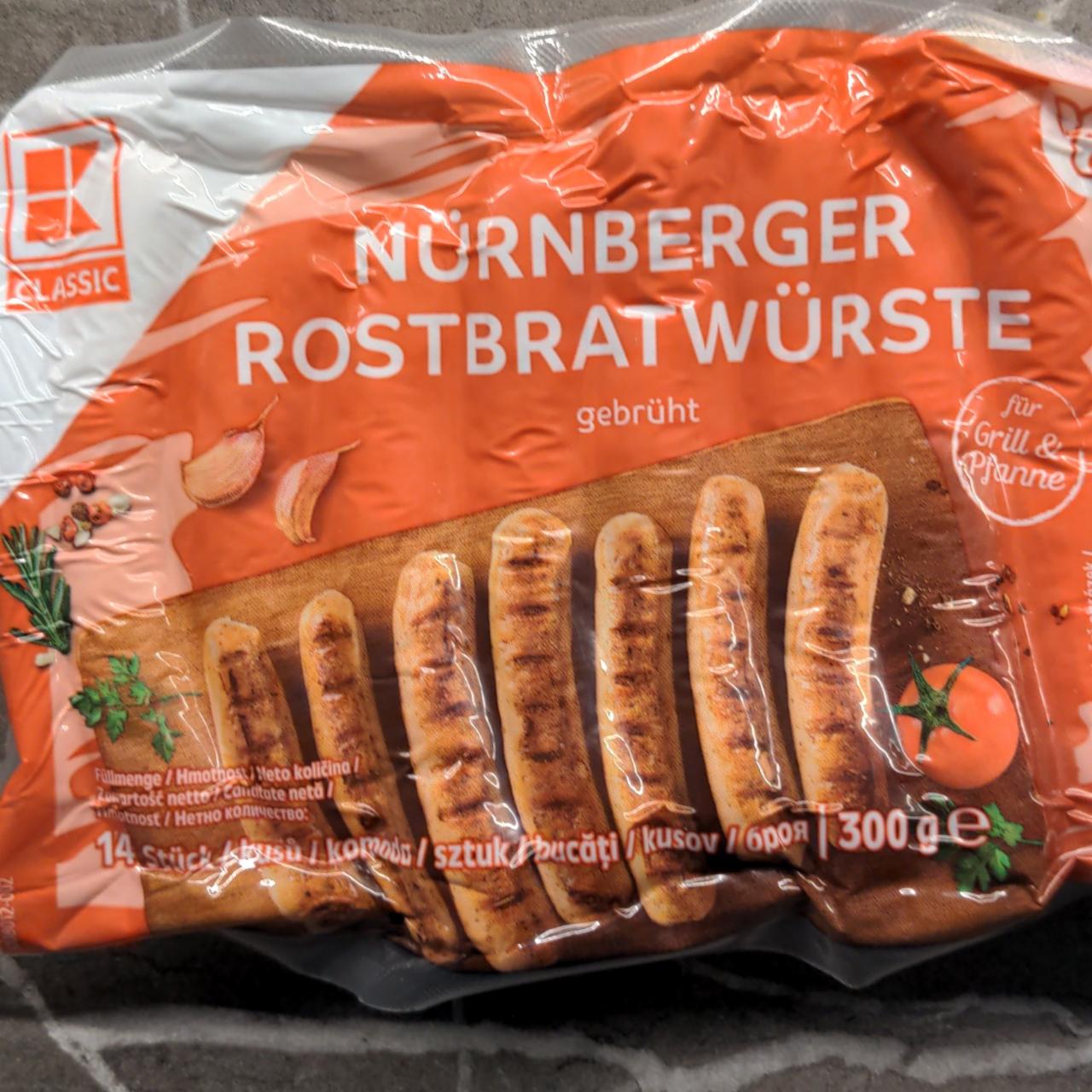 Fotografie - Delikatess Nürnberger Rostbratwürste K-Classic