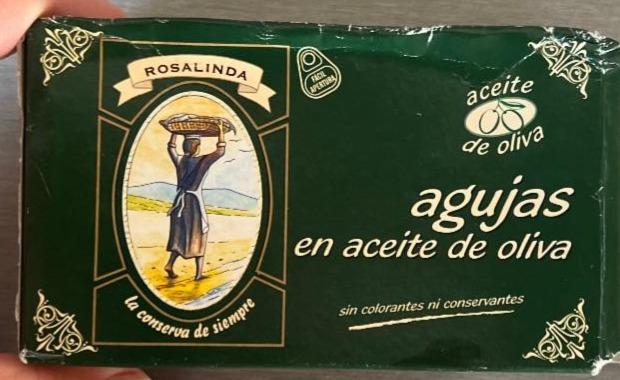 Fotografie - Agujas en aceite de oliva Rosalinda