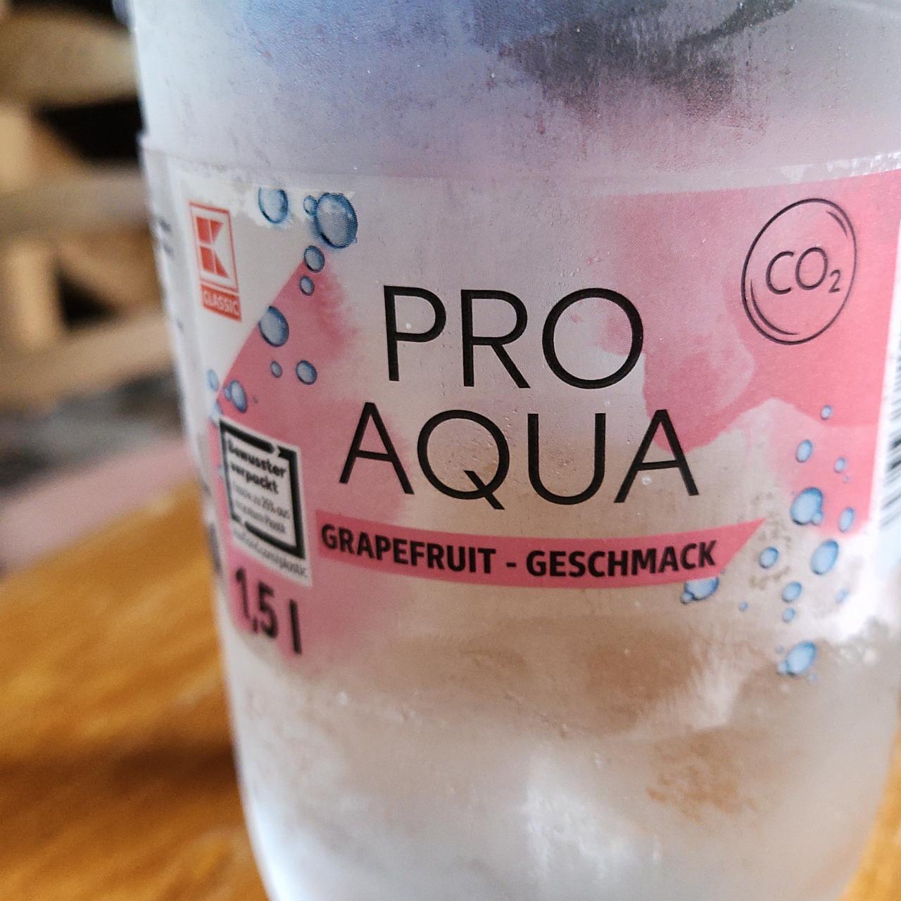 Fotografie - Pro Aqua grapefruit geschmack K-Classic