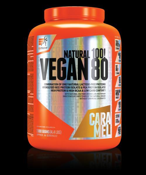 Fotografie - Vegan 80 caramel Extrifit