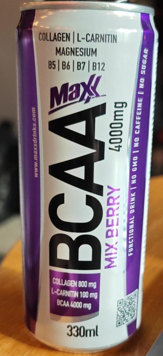 Fotografie - BCAA Mix Berry MAXX