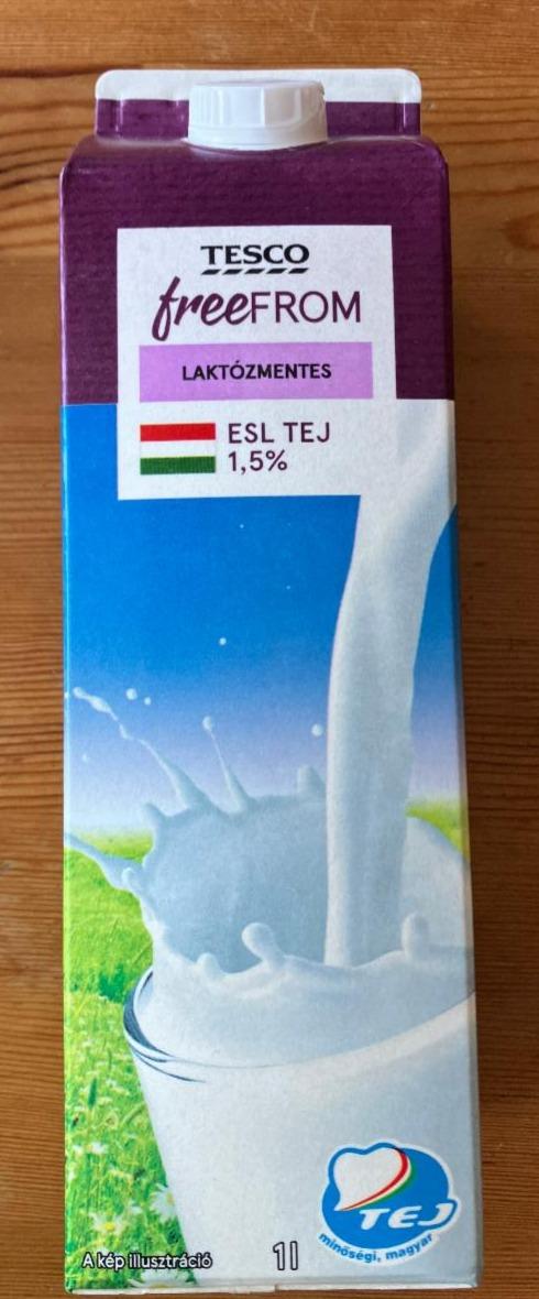 Fotografie - Laktózmentes ESL tej 1,5% Tesco free From