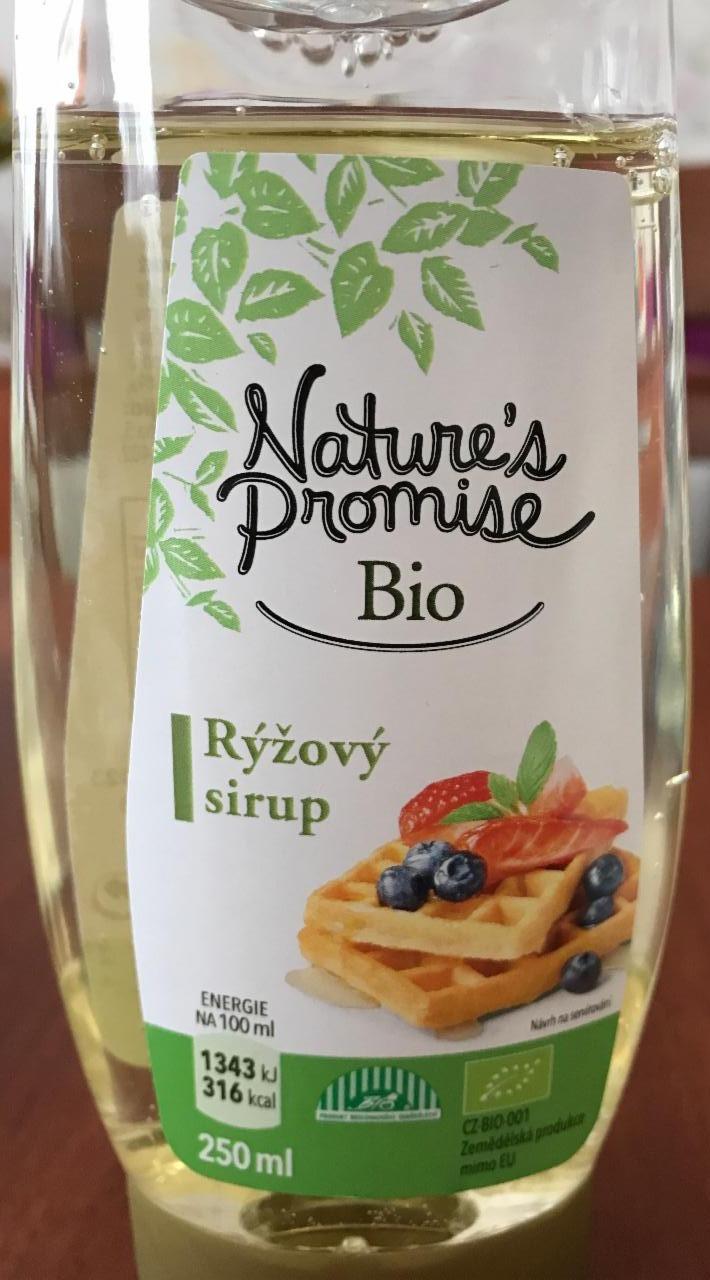 Fotografie - Bio Rýžový sirup Nature’s Promise