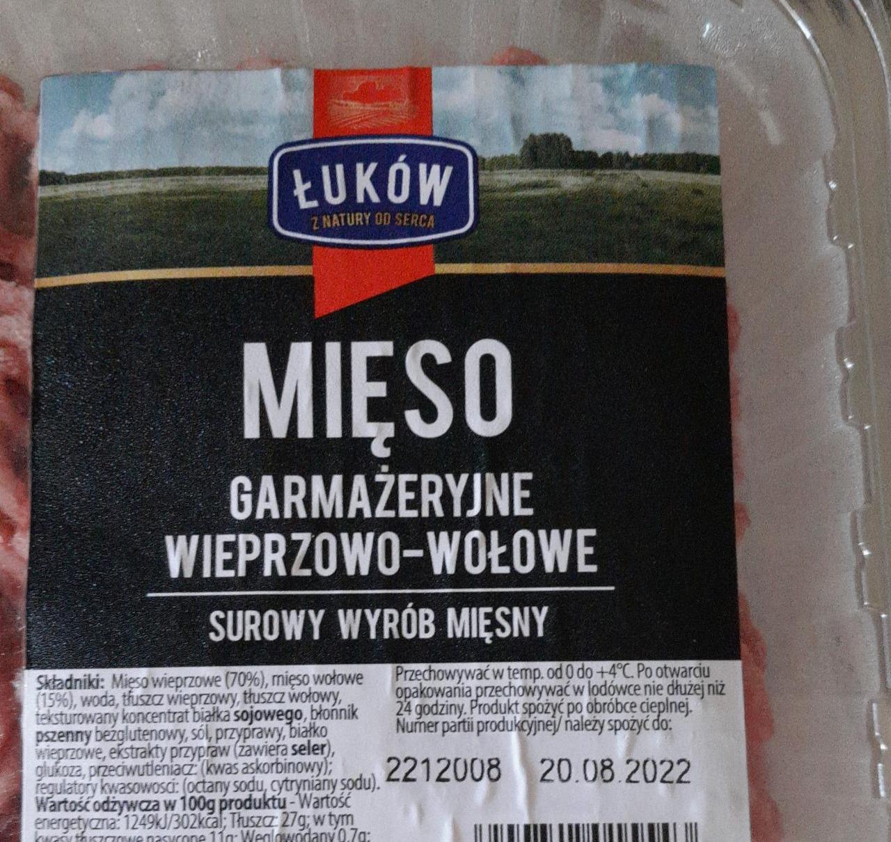 Fotografie - Mięso garmażeryjne wieprzowo-wołowe Łuków