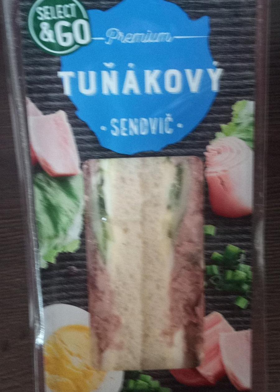 Fotografie - Premium Tuňákový sendvič Select & Go