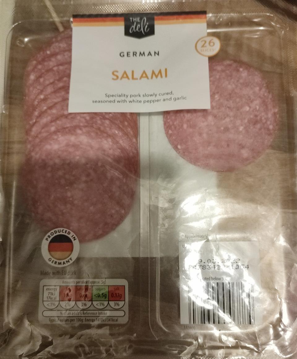 Fotografie - German Salami The deli