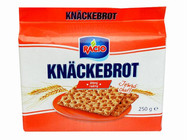 Fotografie - Knäckebrot žitný jemná chuť Racio