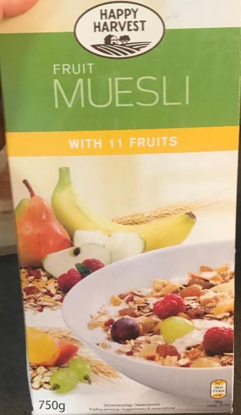 Fotografie - Fruit Muesli with 11 fruit Happy Harvest