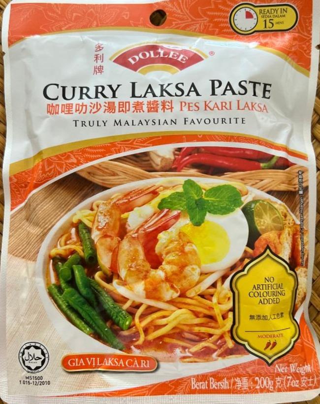 Fotografie - Curry Laksa Paste Dollee