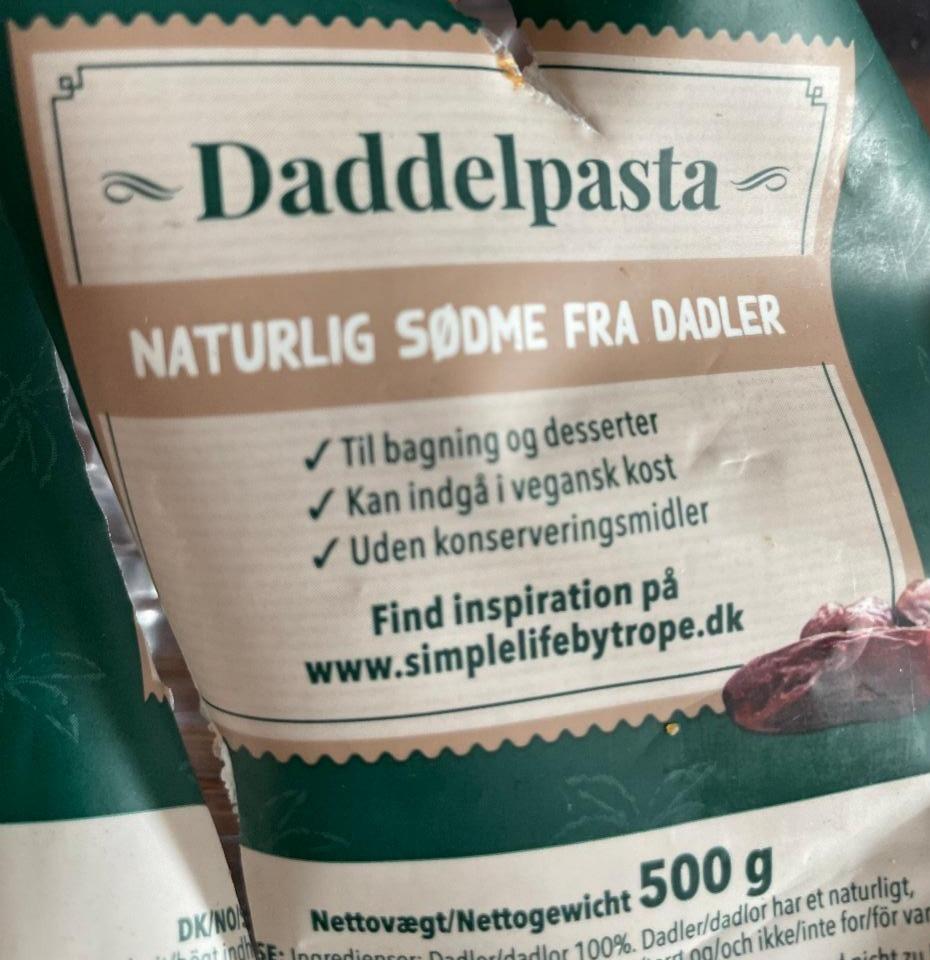 Fotografie - Daddelpasta