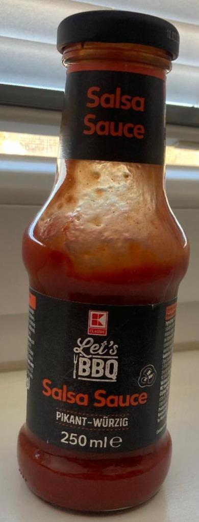 Fotografie - Let's BBQ Salsa Sauce pikant K-Classic