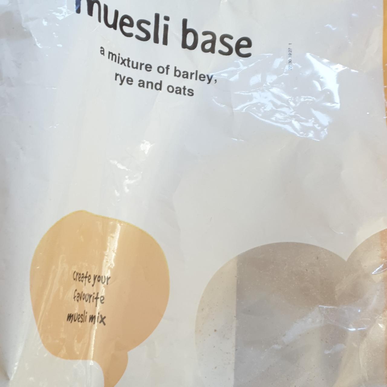 Fotografie - Muesli base Holland & Barrett