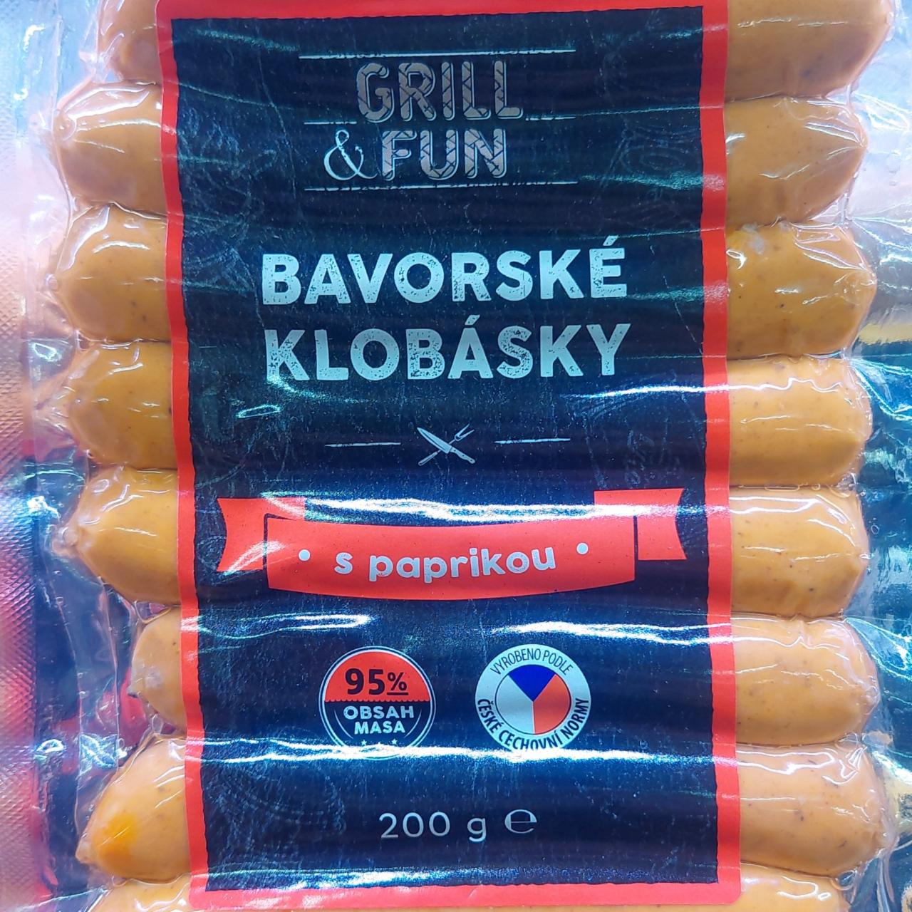 Fotografie - Bavorské klobásky s paprikou Grill & Fun