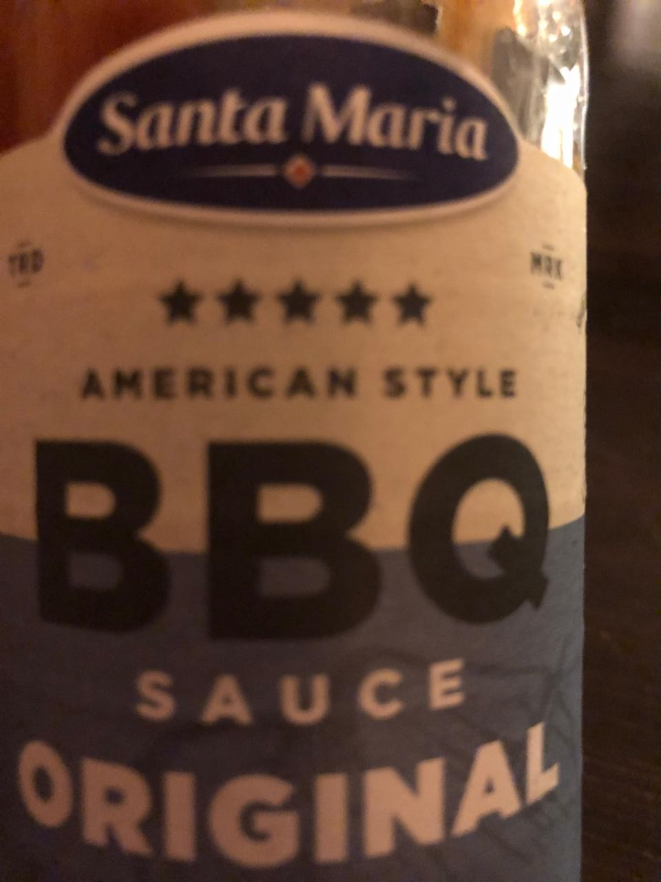 Fotografie - BBQ sauce Santa Maria