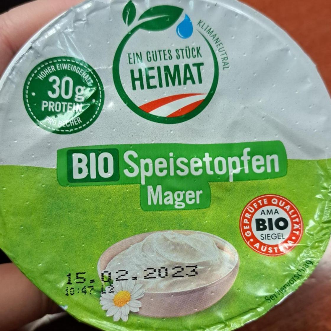 Fotografie - BIO Speisetopfen Mager Ein gutes Stück Heimat