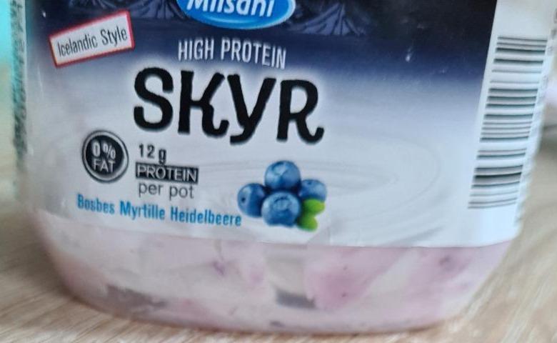 Fotografie - High Protein Skyr Heidelbeere Milsani