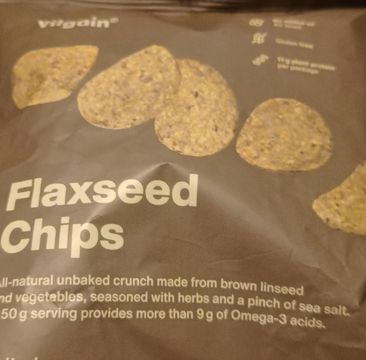 Fotografie - Flaxseed chips Vilgain