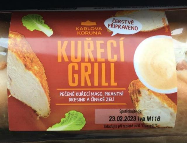 Fotografie - Bageta Kuřecí grill Karlova Koruna