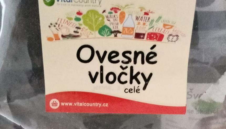 Fotografie - Ovesné vločky celé VitalCountry