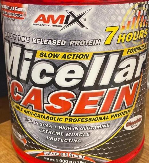 Fotografie - Micellar casein Chocolate flavour Amix Nutrition