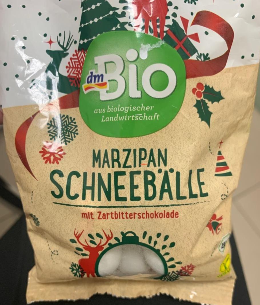 Fotografie - Marzipan Schneebälle dmBio