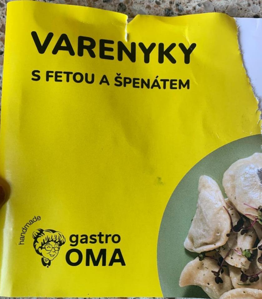 Fotografie - Varenyky s fetou a špenátem Gastro Oma