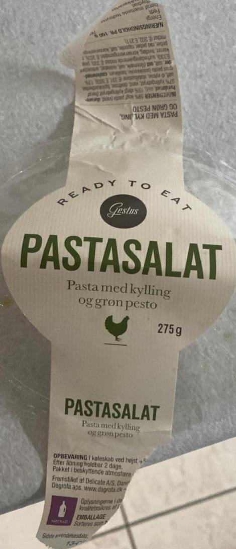 Fotografie - Pastasalat Gestus