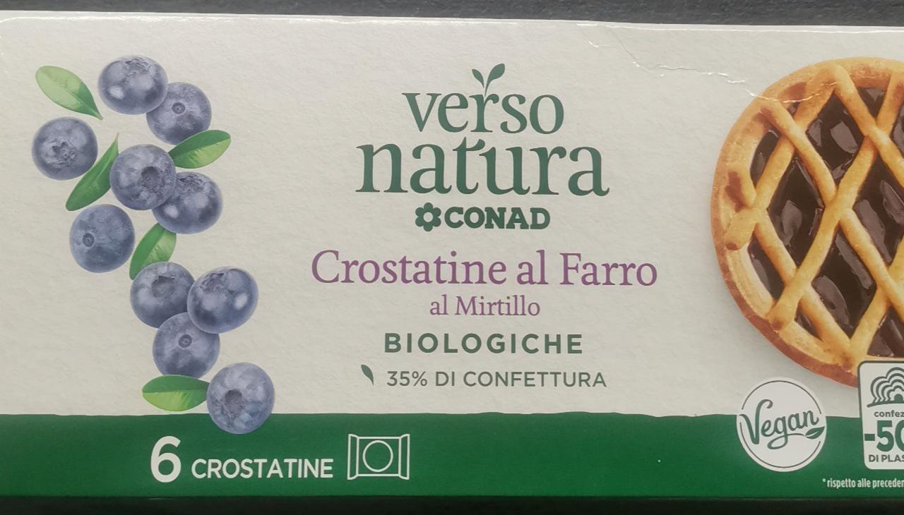 Fotografie - Verso Natura Crostatine al Farro al Mirtillo Conad