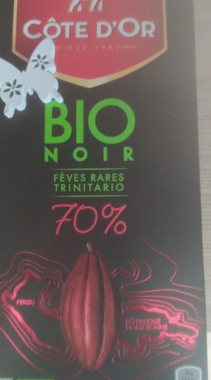 Fotografie - Bio Noir 70% Côte d'Or