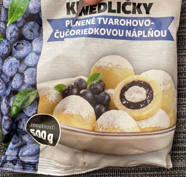 Fotografie - Knedlíčky plněné tvarohovo čučoriedkovou náplňou Fresh