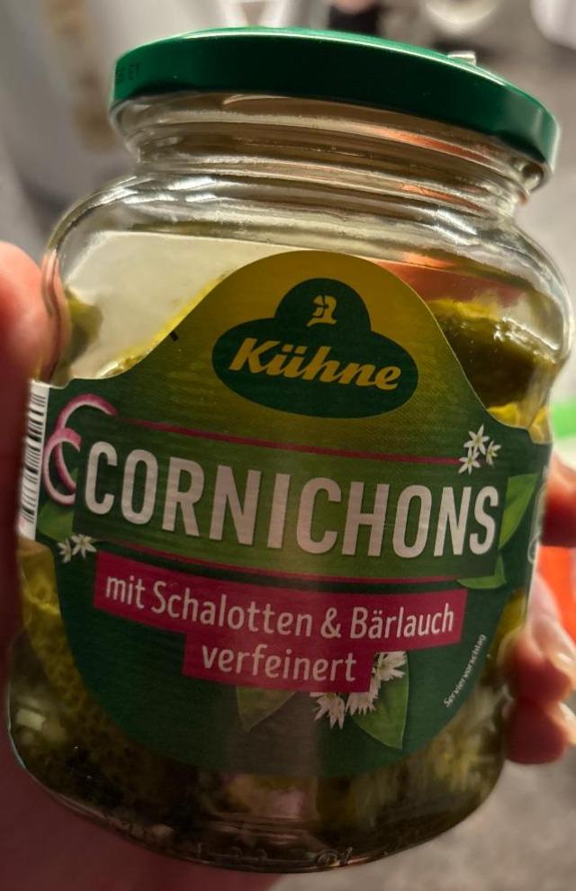 Fotografie - Cornichons mit Schalotten & Bärlauch Kühne