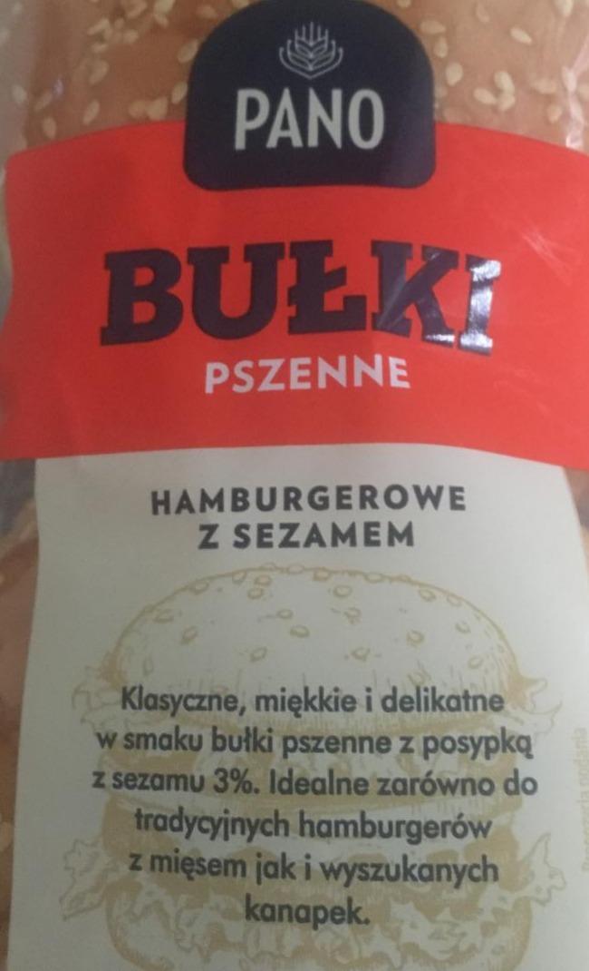 Fotografie - Bułki pszenne Hamburgerowe z sezamem Pano