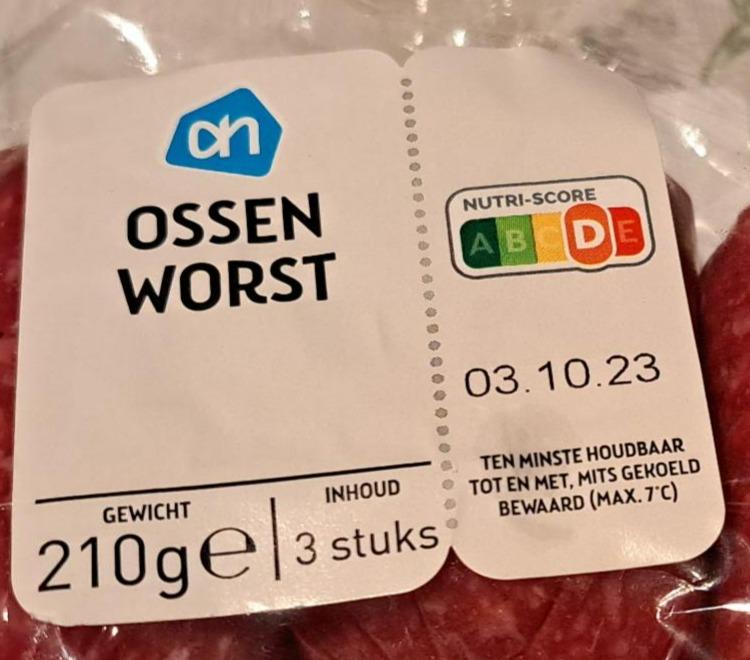 Fotografie - Ossen Worst Albert Heijn