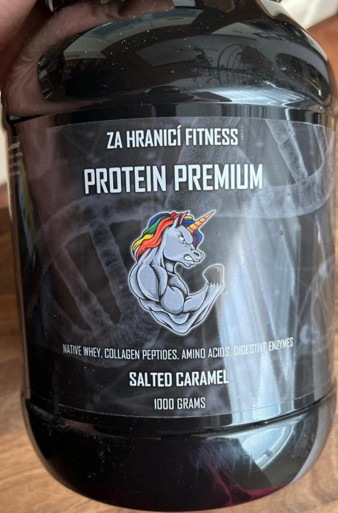 Fotografie - Protein Premium Salted Caramel Za hranicí fitness