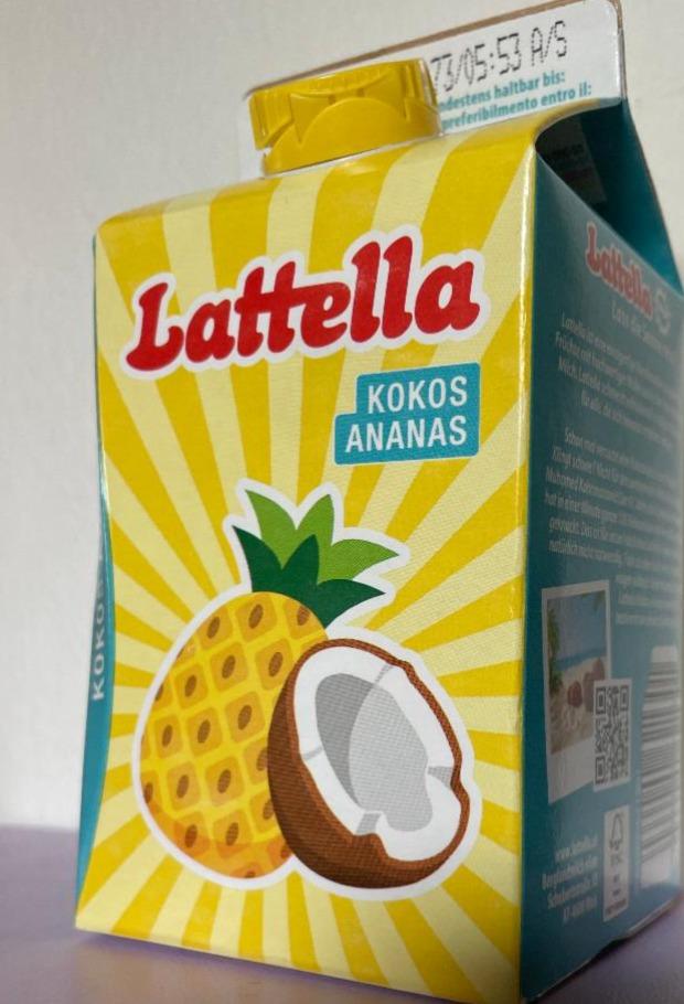 Fotografie - Kokos Ananas Lattella