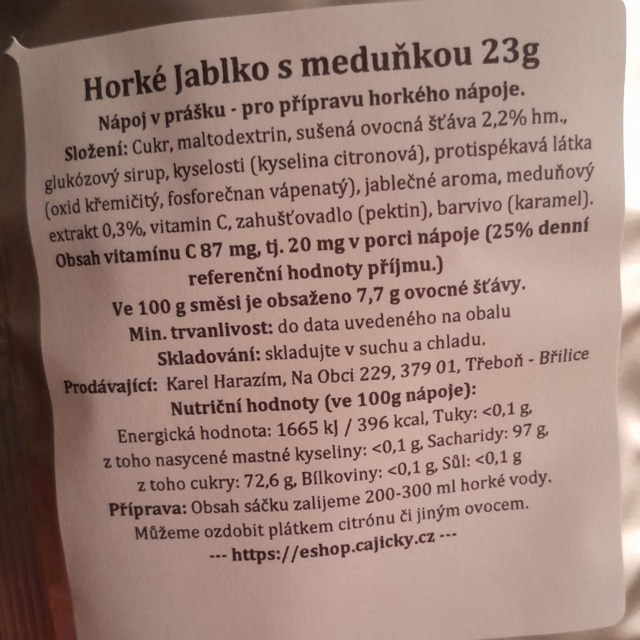 Fotografie - Horké jablko s meduňkou