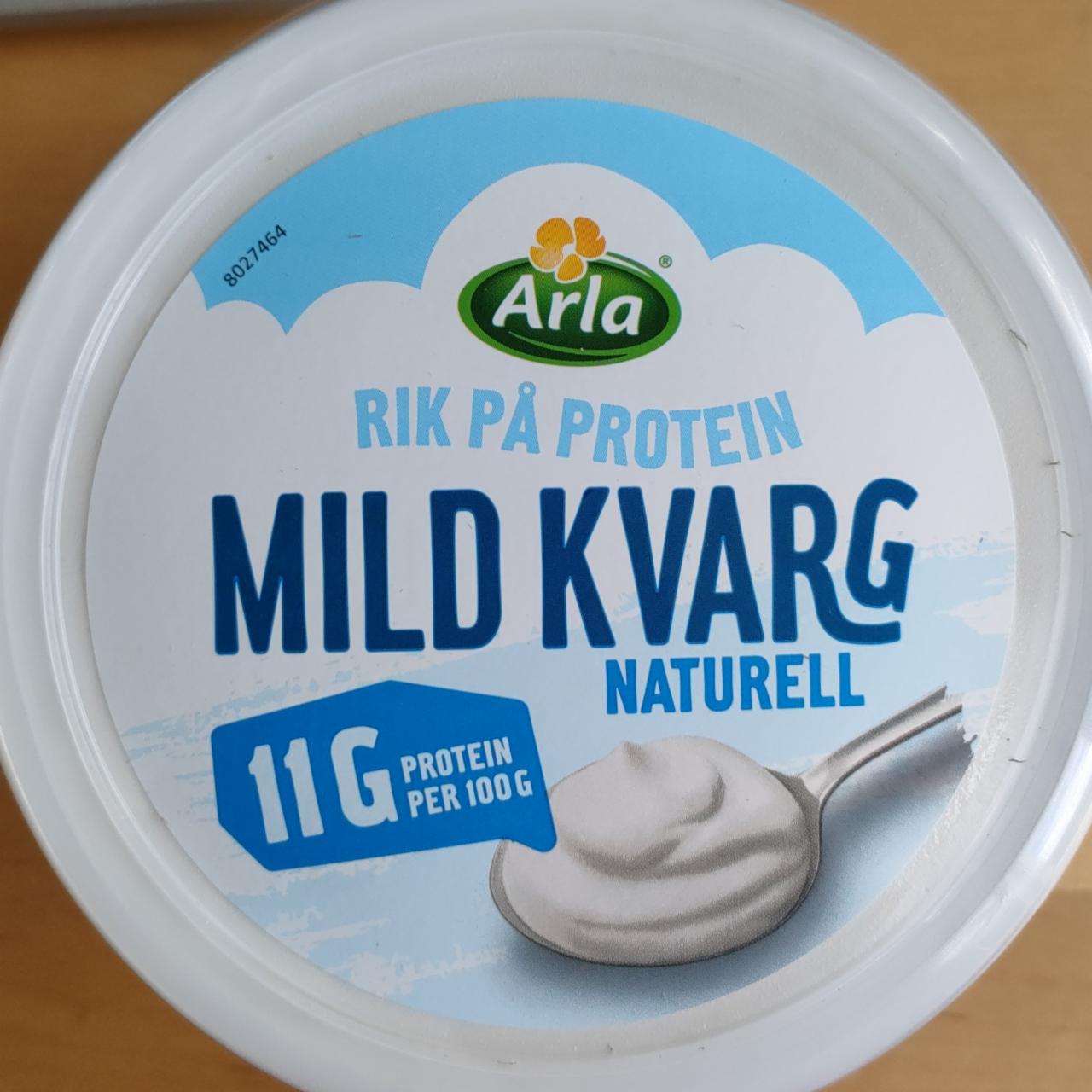 Fotografie - Mild kvarg naturell Arla