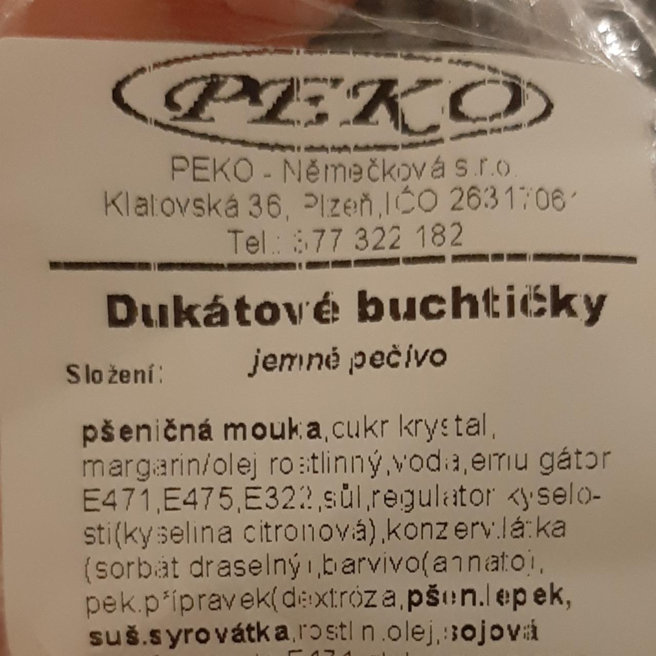 Fotografie - Dukátové buchtičky Peko