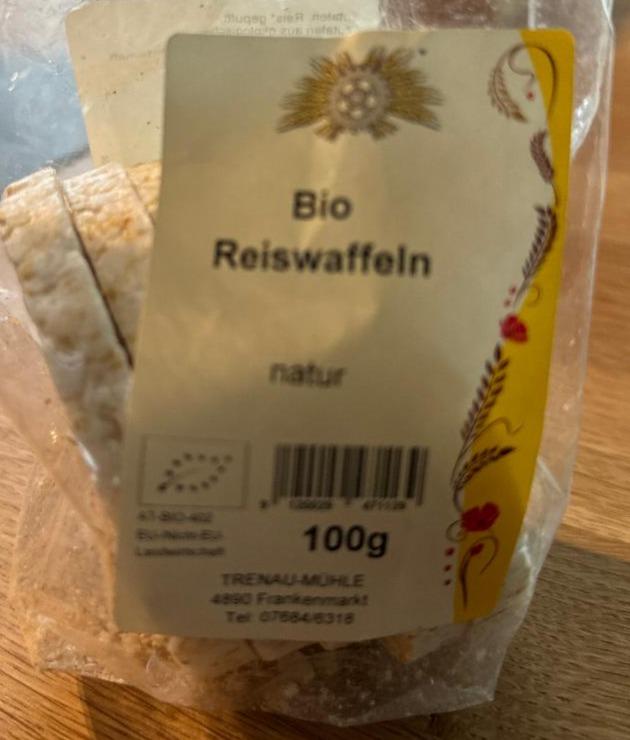 Fotografie - Bio reiswaffeln natur Trenau-Mühle