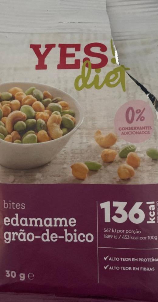 Fotografie - YES!diet bites edamame graõ-de-bico